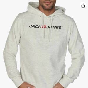 JACK & JONES Hoodie Herren mit Druck Regular Fit Kapuzenpullover | viele Größen & Farben