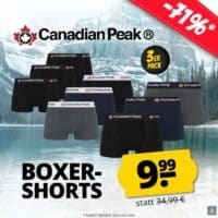 Canadian Peak Herren Boxershorts 3er Pack