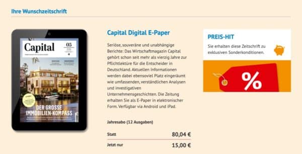 Capital Digital E Paper