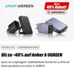 ⚡ Bis zu 40% Direktabzug auf Ladeprodukte von UGREEN & Anker 🔋