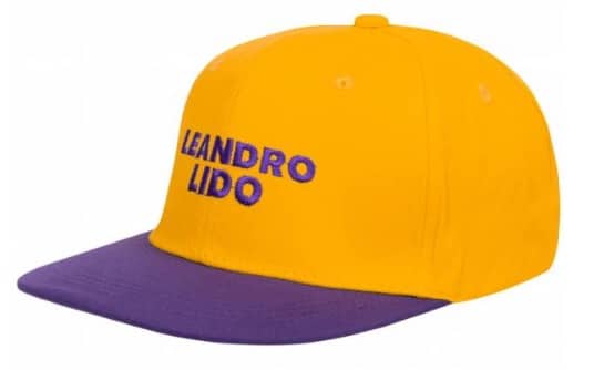LEANDRO LIDO No. 24 Snapback Kappe gelb lila