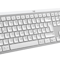 Logitech MX Keys S kabellose Tastatur weiß