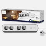 🔌 Smarte Steckdosenleiste von tint (4-fach, Zigbee 3.0)