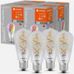💡 4x Ledvance Smart+ E27 Filament-Lampen für 3,25€/Stück