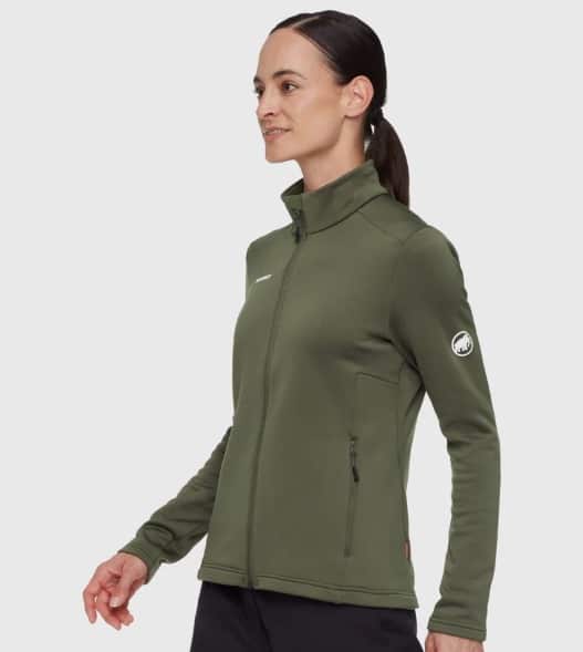 Mammut Fleecejacke   gruen