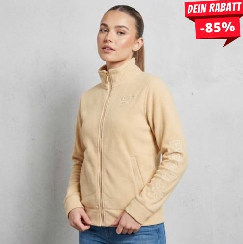 Reebok Polar Fleece Damen Jacke RB2333 Sand Reebok Polar Fleece Damen Jacke RB2333 Sand