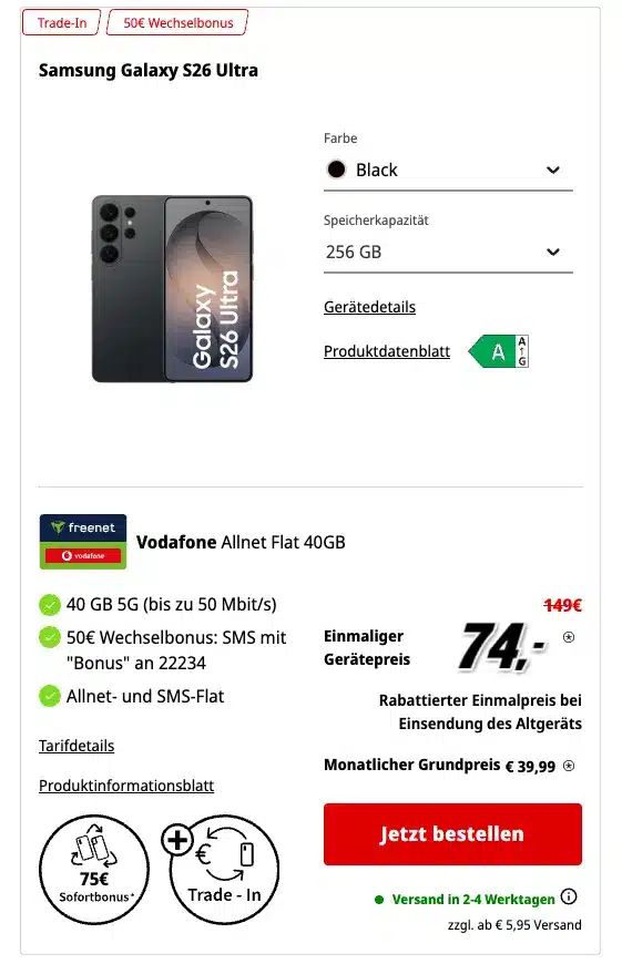 S26 Ultra Deal