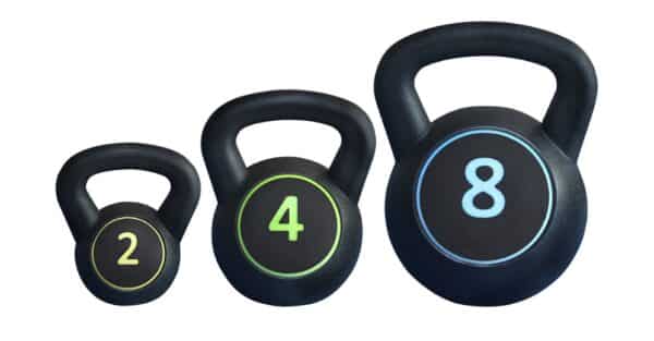 SPORTINATOR Power Kettlebell 3er Set