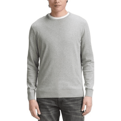 TOM TAILOR Herren Strickpullover mit Crewneck 1
