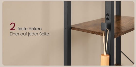 VASAGLE Garderobenstaender   Schuhbank