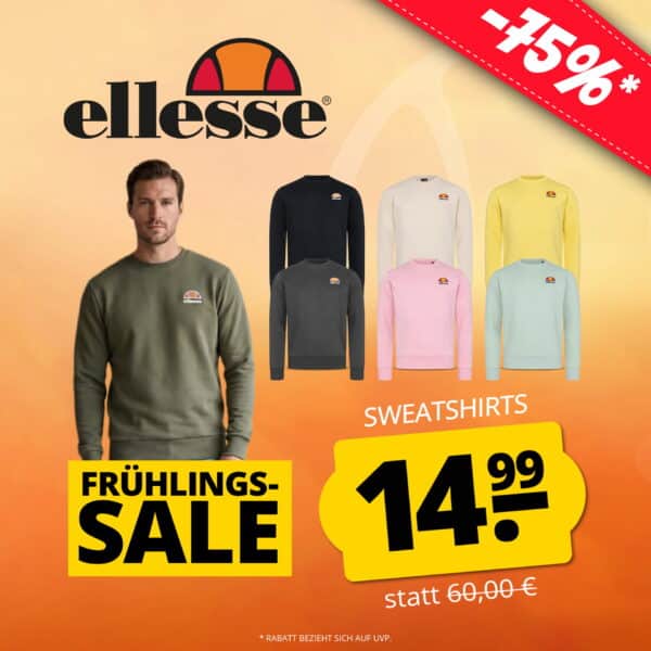 ellesse Fruehlingssale MOB DEU