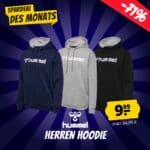 hummel hmlMOVER Cotton Hoodie für Herren (70% Baumwolle) für 9,99€ + Versand
