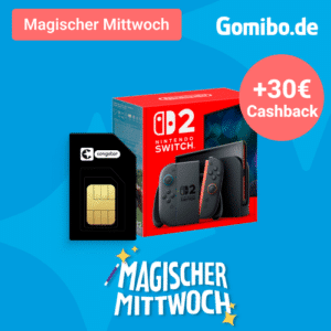 Nintendo Switch 2 für 19,95€ mtl. mit 100GB 5G Telekom für 24€ mtl. + 70€ Bonus (eff. 4,70 € mtl.)