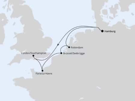 AIDA Metropolen ab Hamburg AIDA Metropolen ab Hamburg