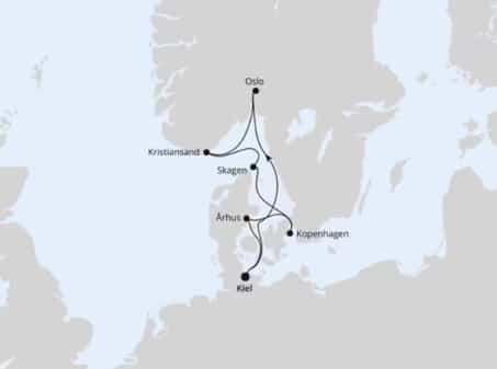 AIDA Skandinavische Highlights ab Kiel AIDA Skandinavische Highlights ab Kiel