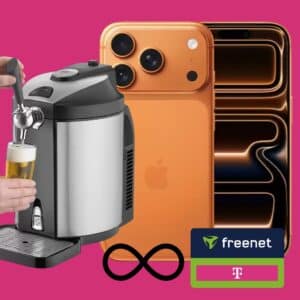 [Mit Bierzapfanlage!?] Apple iPhone 17 Pro für 219€ | Pro Max für 299€ im Telekom Magenta Mobil M mit UNENDLICH 5G für 44,95€ mtl.