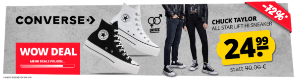 CONVERSE WOW DEAL Chuck Taylor ALL STAR Lift Hi Sneaker AFFILIATE DEU