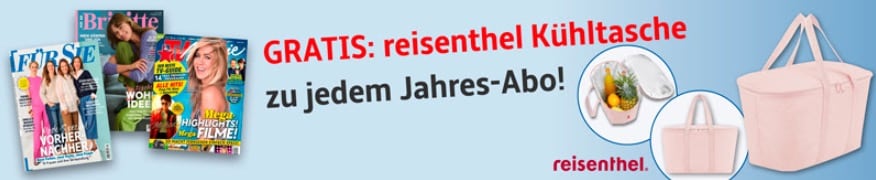 Gratis Reisenthel Kuehltasche mit Abo Gratis Reisenthel Kuehltasche mit Abo