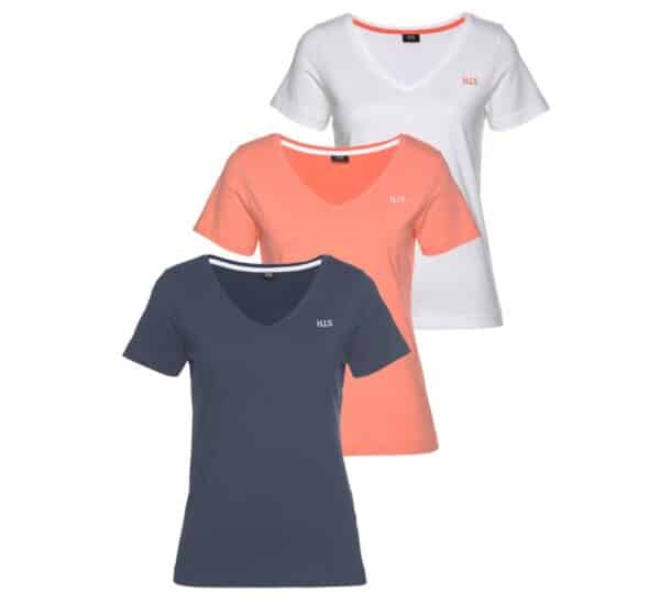 H.I.S T Shirt Essential Basics vielseitig kombinierbar 3er Pack
