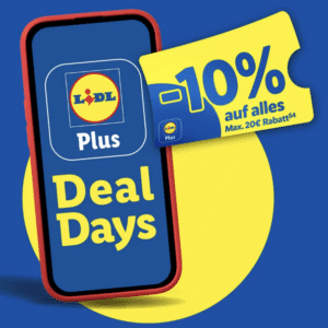 10% auf ALLES von Lidl.de + gratis Versand 🥳 Z.B. Monsieur Cuisine compact
