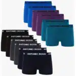 [Bestpreis] 12x Antonio Rossi Herren Boxershorts (95% Baumwolle, mehrere Farbkombis)