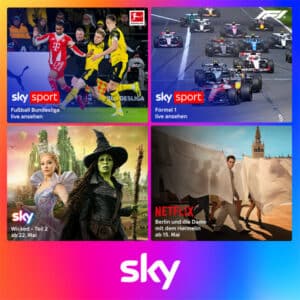 📺 80€ Bonus auf alle Sky Pakete ⚽️ ALLES von Sky inkl. Paramount+ für 29,99€ (Sport, Bundesliga, Serien, Filme, Netflix)