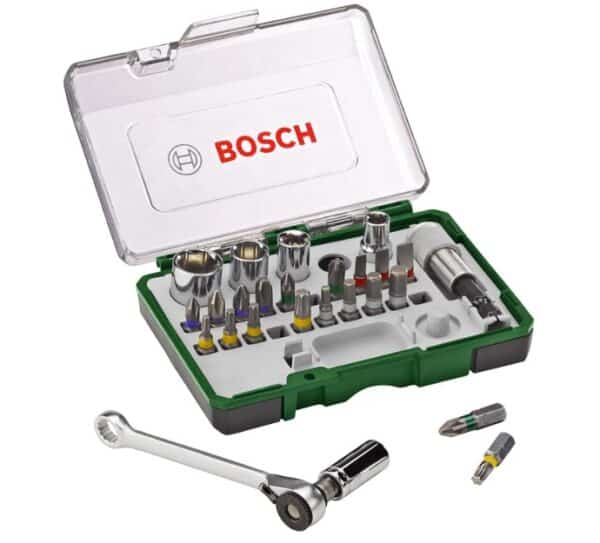 Bosch 27tlg. Schrauberbit und Ratschen Set