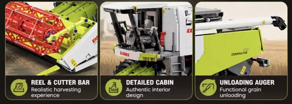 CaDA CLAAS Dominator 370 C61508 Maehdrescher 3