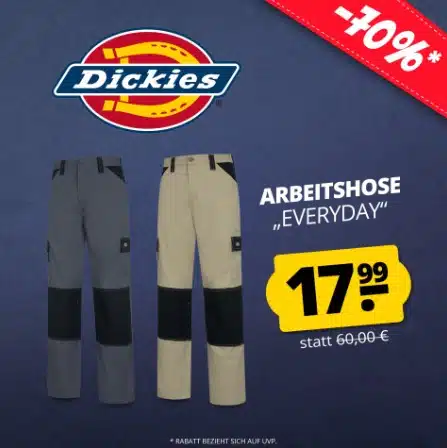 Dickies Everyday Trouser Herren Arbeitshose Dickies Everyday Trouser Herren Arbeitshose