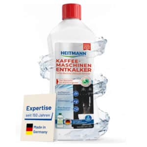 [Günstiger als bei dm] Heitmann Kaffeemaschinen Entkalker (250 ml, Biologisch reine Milchsäure)
