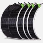 ☀️ Flexibles Solarmodul mit 100 Watt (nur 1,66 kg, Rückstrom-Schutz, IP68) | 2x 130W für 80€