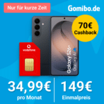 [Eff. 1,32€] Galaxy S26+ Plus für 139€ + 70GB Vodafone 5G für 34,99€ mtl. (80GB für 29,99€ mit GigaKombi)
