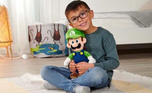 Simba   Super Mario Luigi Plueschfigur 1