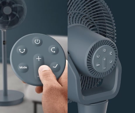 Standventilator Rowenta Turbo Swift Silence QV5041F0 Standventilator Rowenta Turbo Swift Silence QV5041F0
