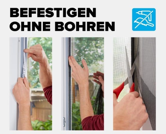 tesa INSECT STOP Klett Fliegengitter