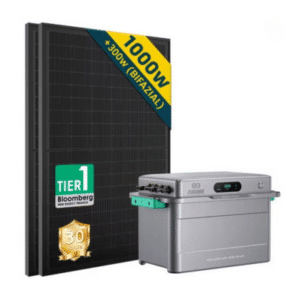 1000W Balkonkraftwerk mit Speicher Zendure SolarFlow 800 Plus