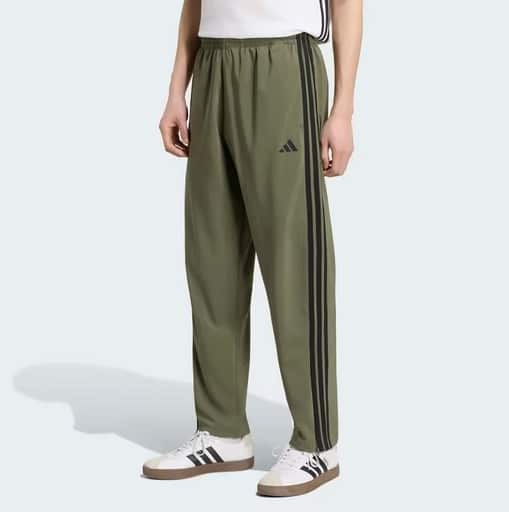 ADIDAS SPORTSWEAR Sporthose ESSENTIALS 3 STREIFEN STANFORD LITE WOVEN TAPERED OPEN HEM