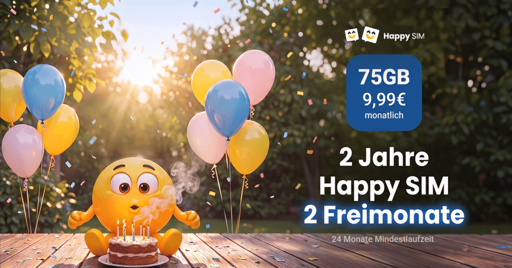C1.1 Freenet HappySIM SEA MW LinkAd CC 2 Geburstag Konzept 1 24M 1200 628 C1.1 Freenet HappySIM SEA MW LinkAd CC 2 Geburstag Konzept 1 24M 1200 628