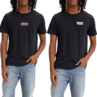 Levis Herren Graphic Set In Neck T Shirt