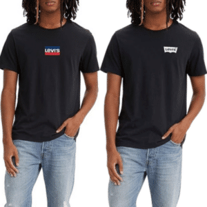 Levis Herren Graphic Set In Neck T Shirt