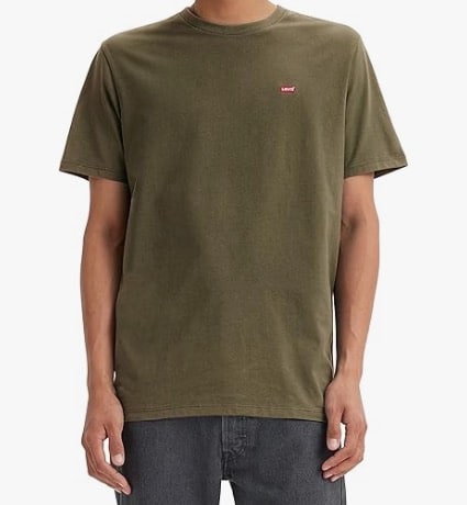 Levis Herren Ss Original Housemark Tee T Shirt