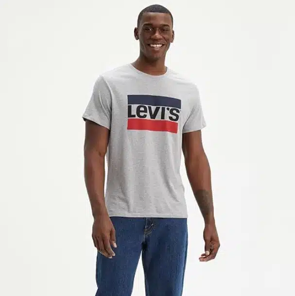 Levis Sportswear Logo Graphic T Shirt fuer Herren 1