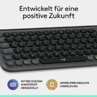 Logitech POP ICON KEYS kabellose Bluetooth Tastatur