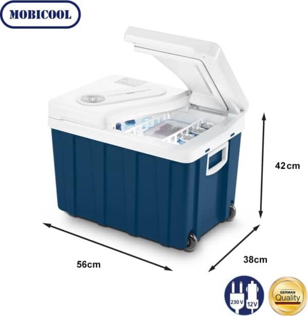 MOBICOOL MQ40W Kuehlbox mit Rollen