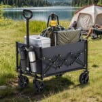Songmics Handwagen (faltbar, belastbar bis 150 kg, wiegt nur 5 kg)