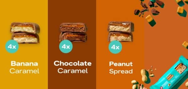 MaxiNutrition Softbar Caramel Mix Box