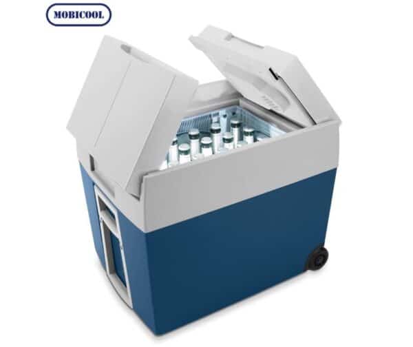 Mobicool MT48W AC DC   elektrische Kuehlbox mit Rollen