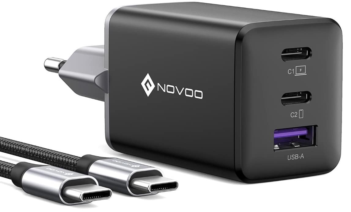 NOVOO 67W USB C Ladegeraet mit GaN