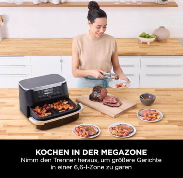 Ninja AF550EU FlexDrawer 6L Heissluftfritteuse