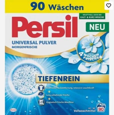 Persil Universalpulver 90 Waschladungen   Morgenfrische